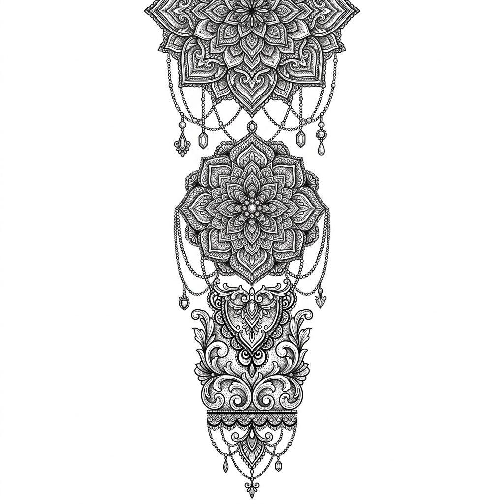 arm-tattoo ornamental sleeve