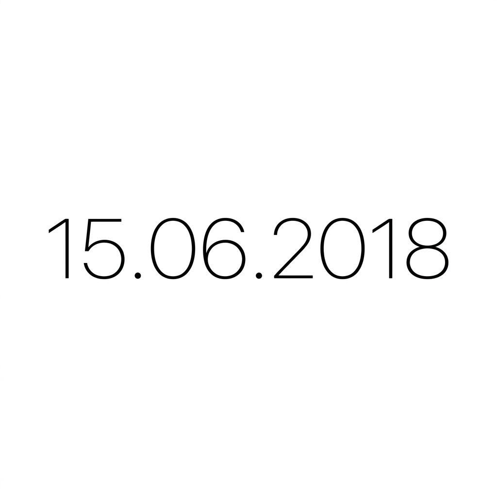 birth date-tattoo minimalist sans-serif date