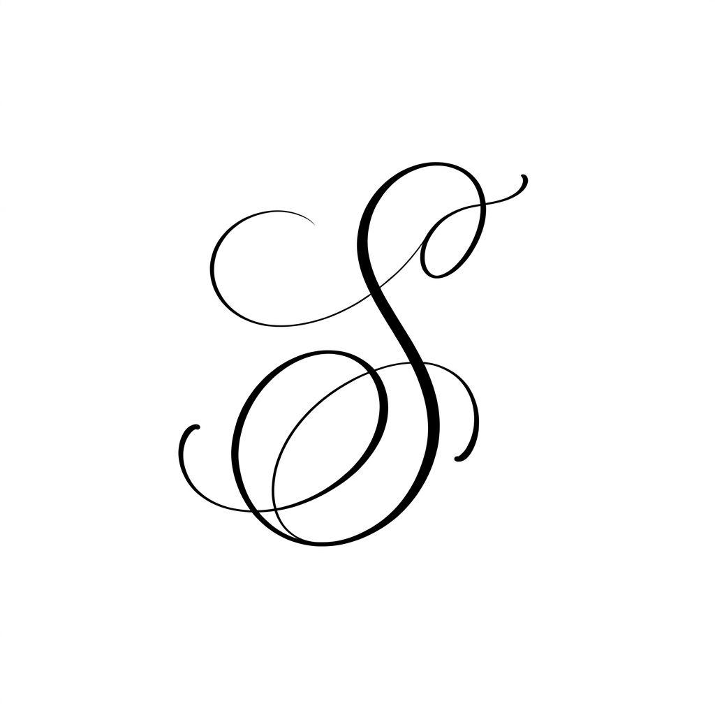 finger-tattoo initial lettering