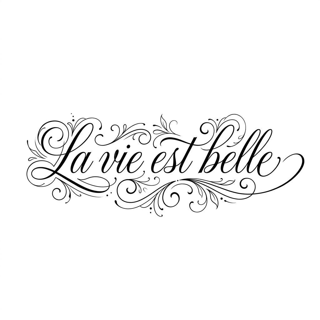 women-tattoo handwritten lettering