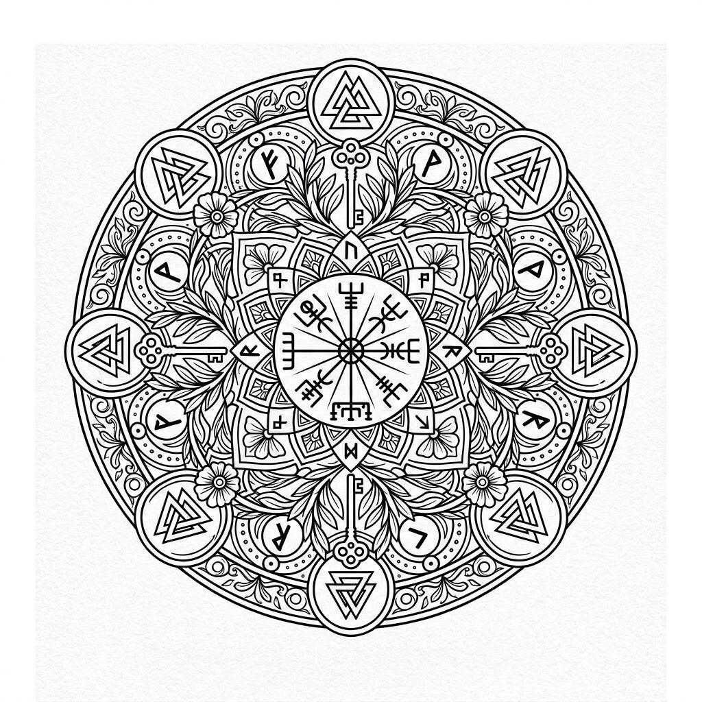 mandala-tattoo mythological mandala