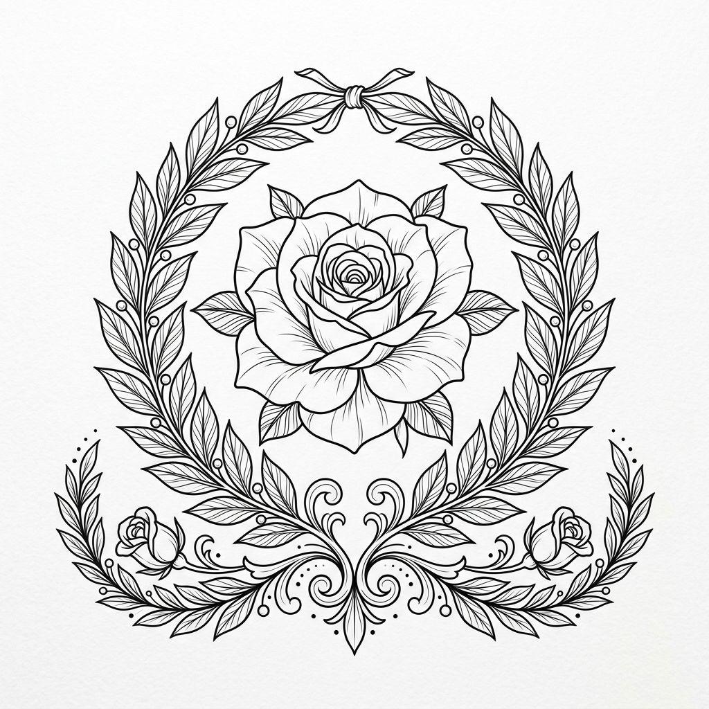 rose-tattoo mythological rose