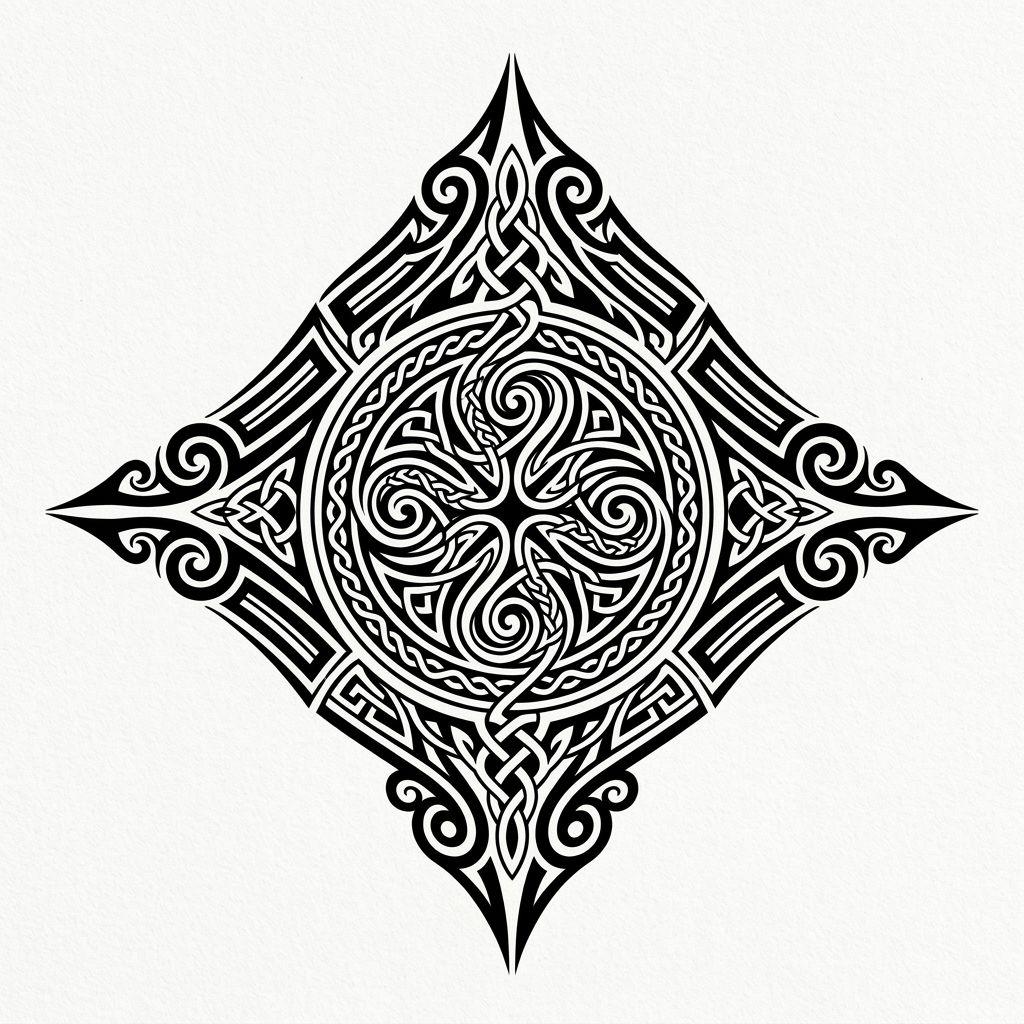 tribal-tattoo celtic tribal
