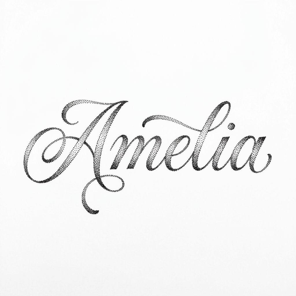 name-tattoo dotwork name