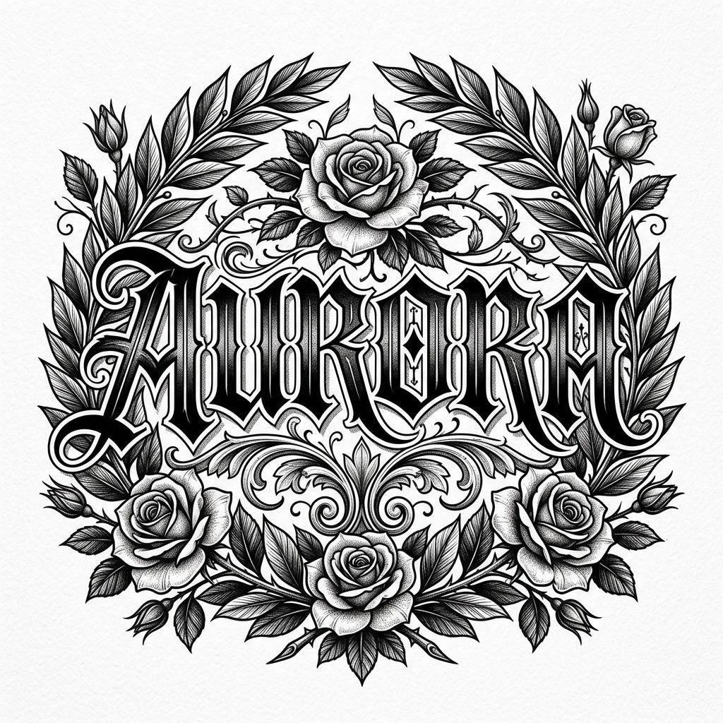 name-tattoo premium artistic name