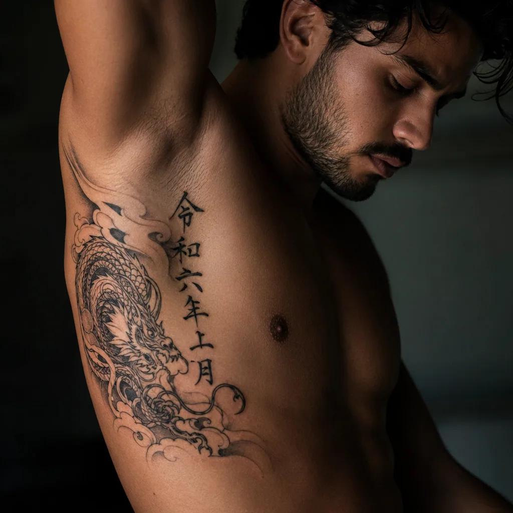 birth date-tattoo japanese kanji date