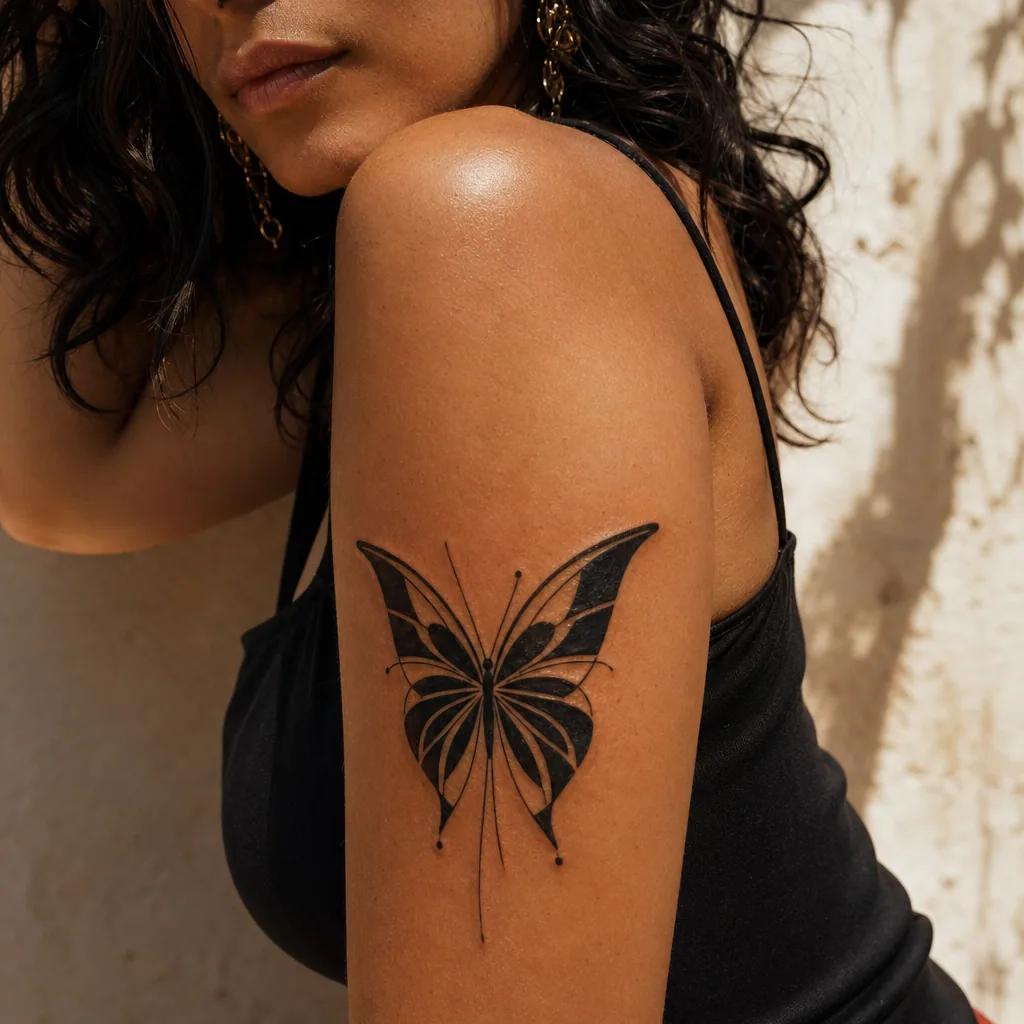 butterfly-tattoo graphic blackwork butterfly