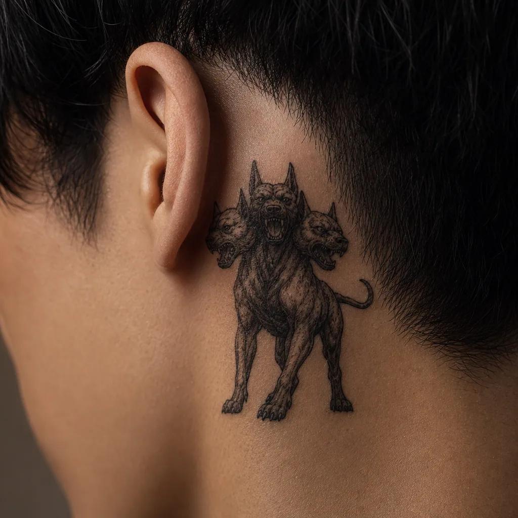 dog-tattoo dog mandala