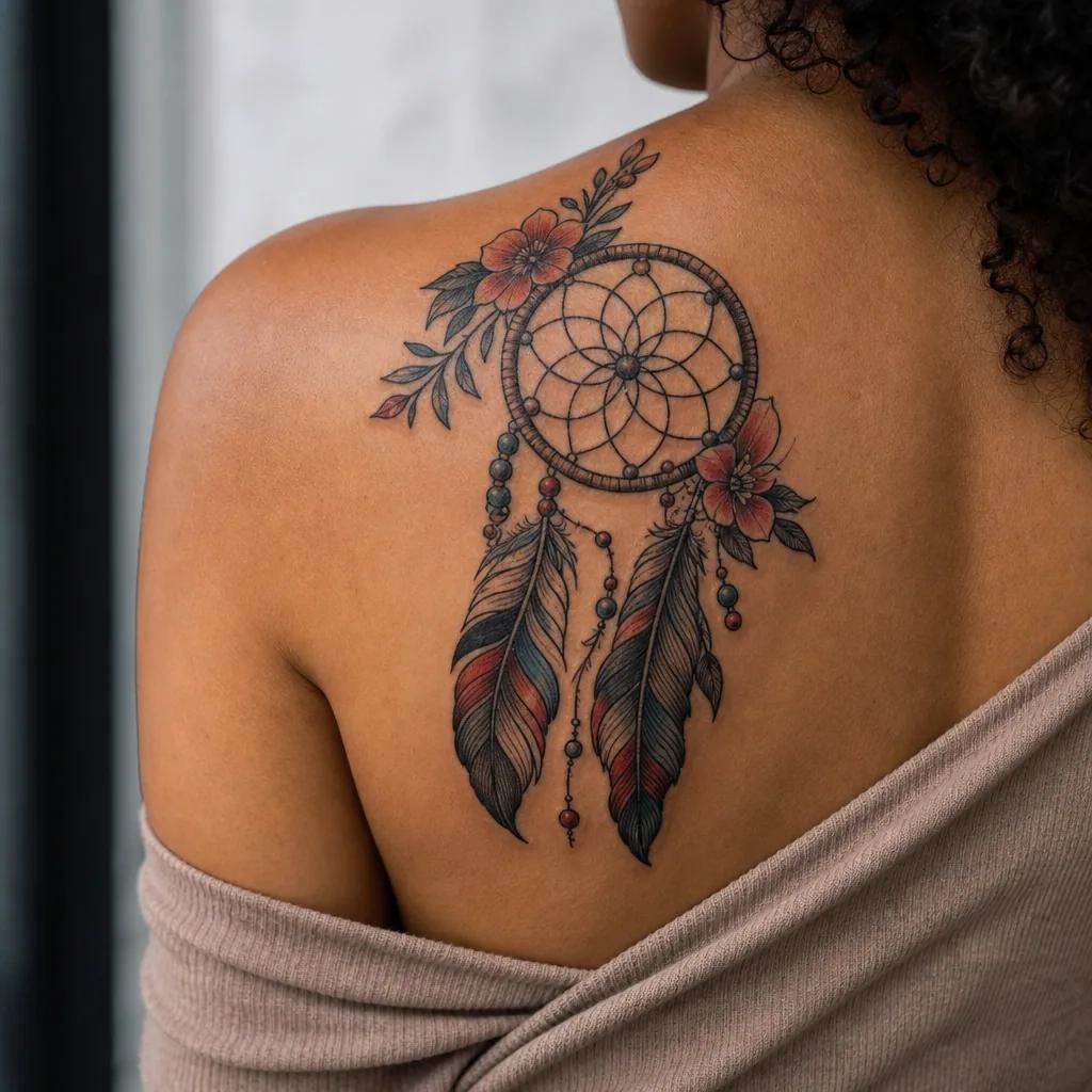 dreamcatcher tattoo idea