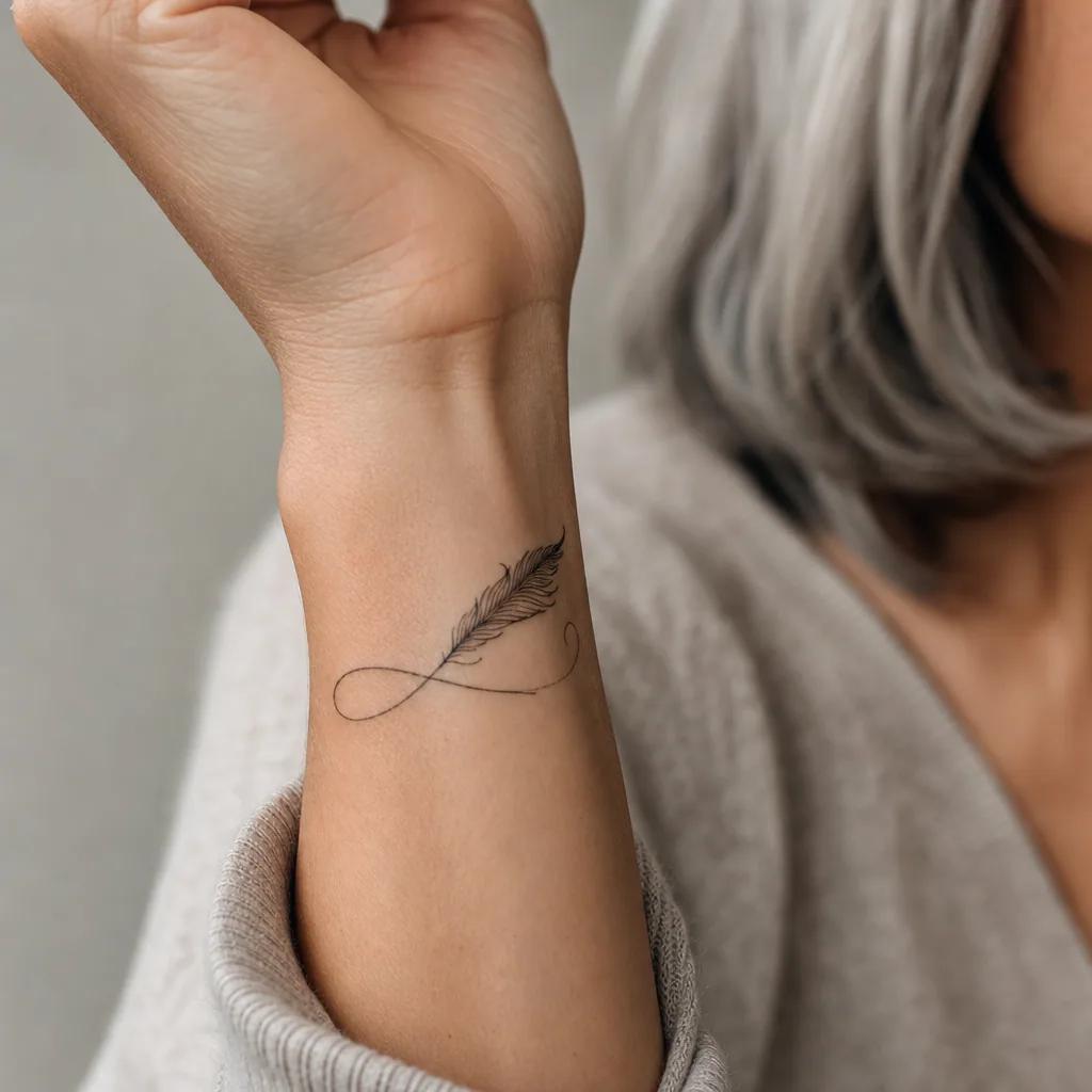 feather tattoo idea