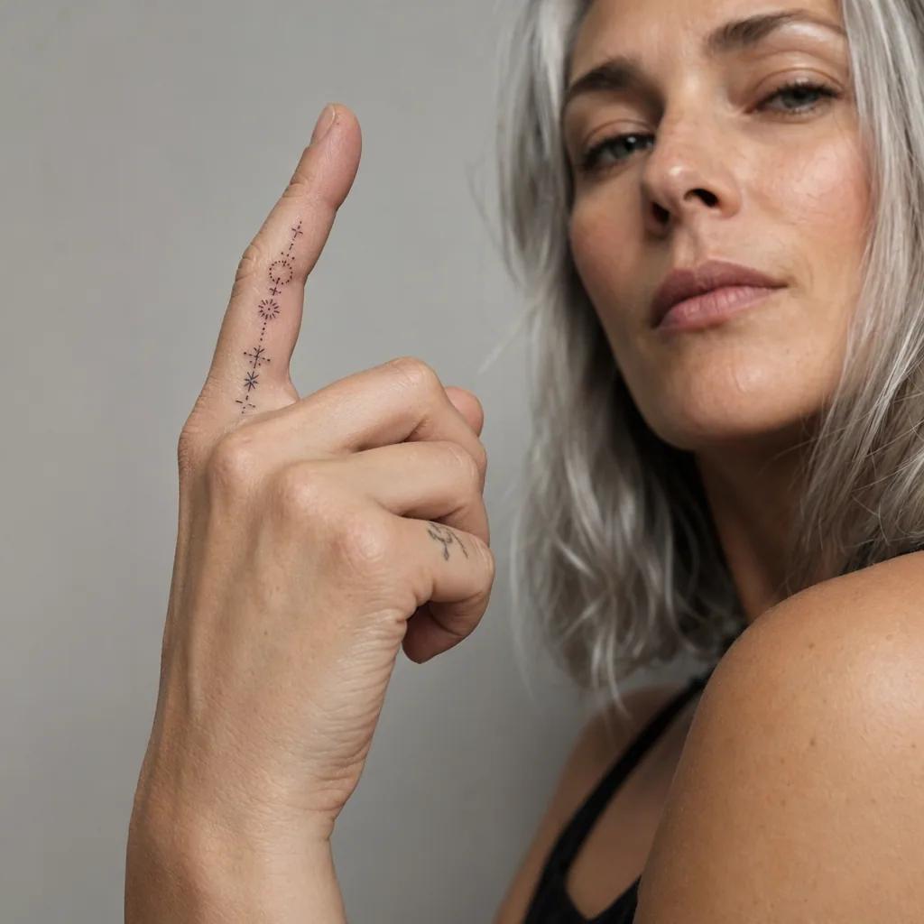 finger-tattoo spiritual cross