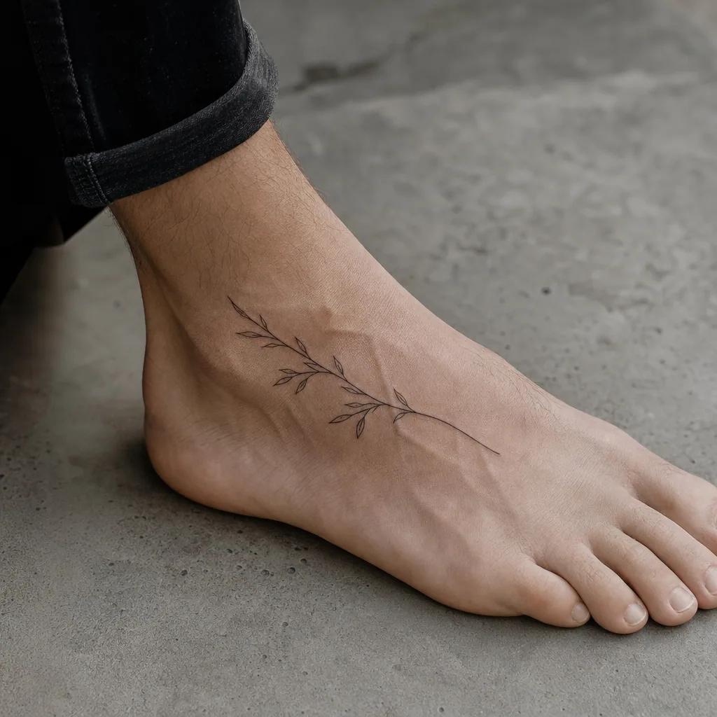 foot tattoo idea