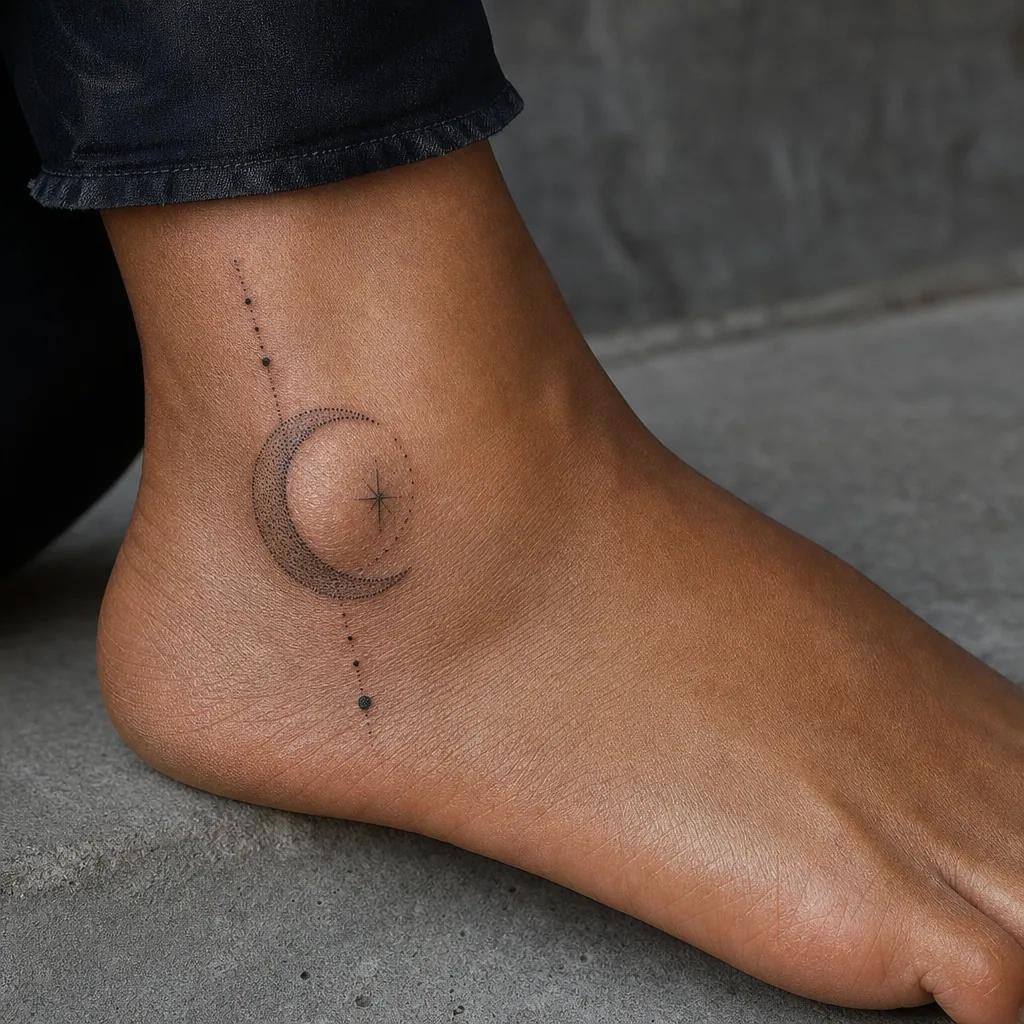 foot-tattoo mythological trident