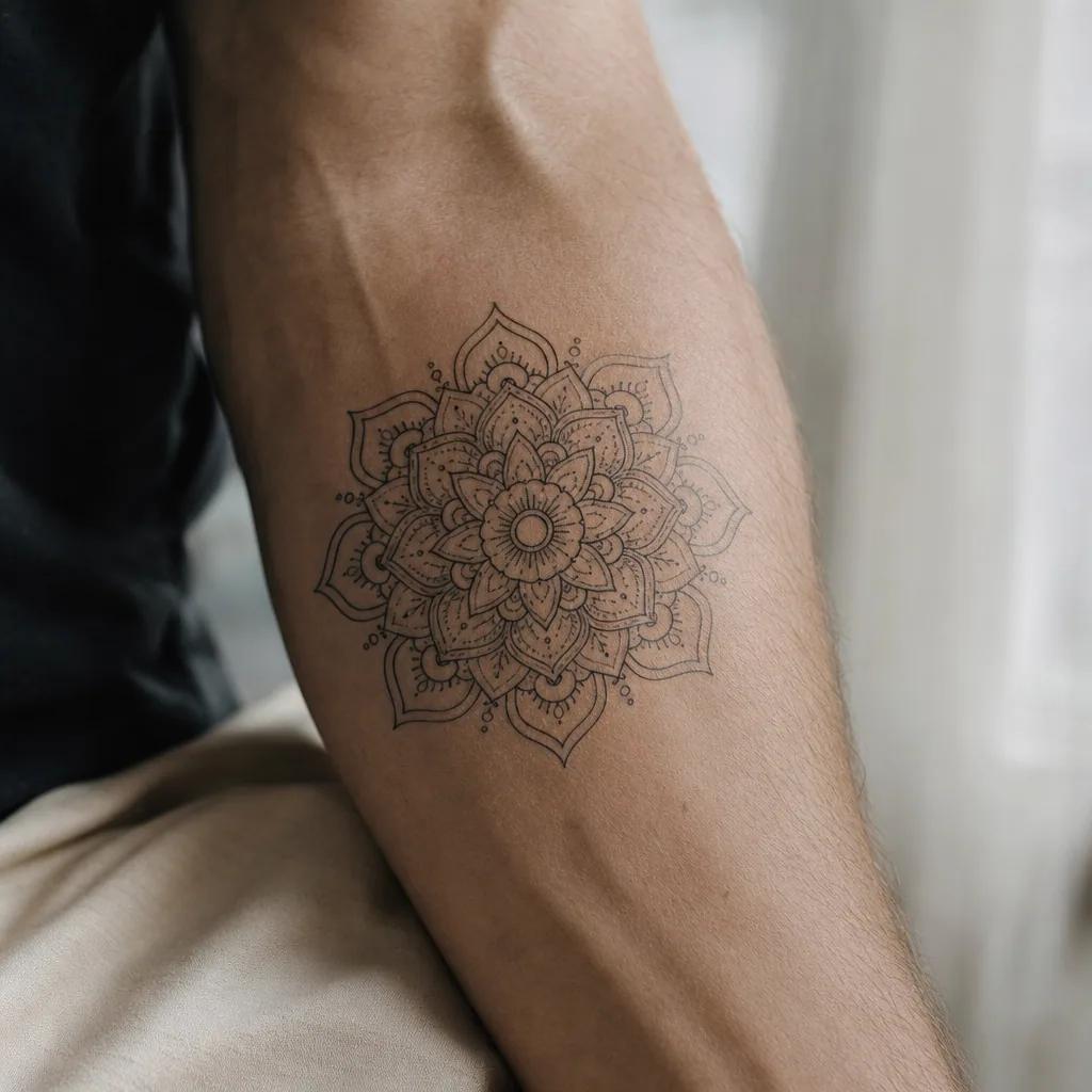 mandala tattoo idea