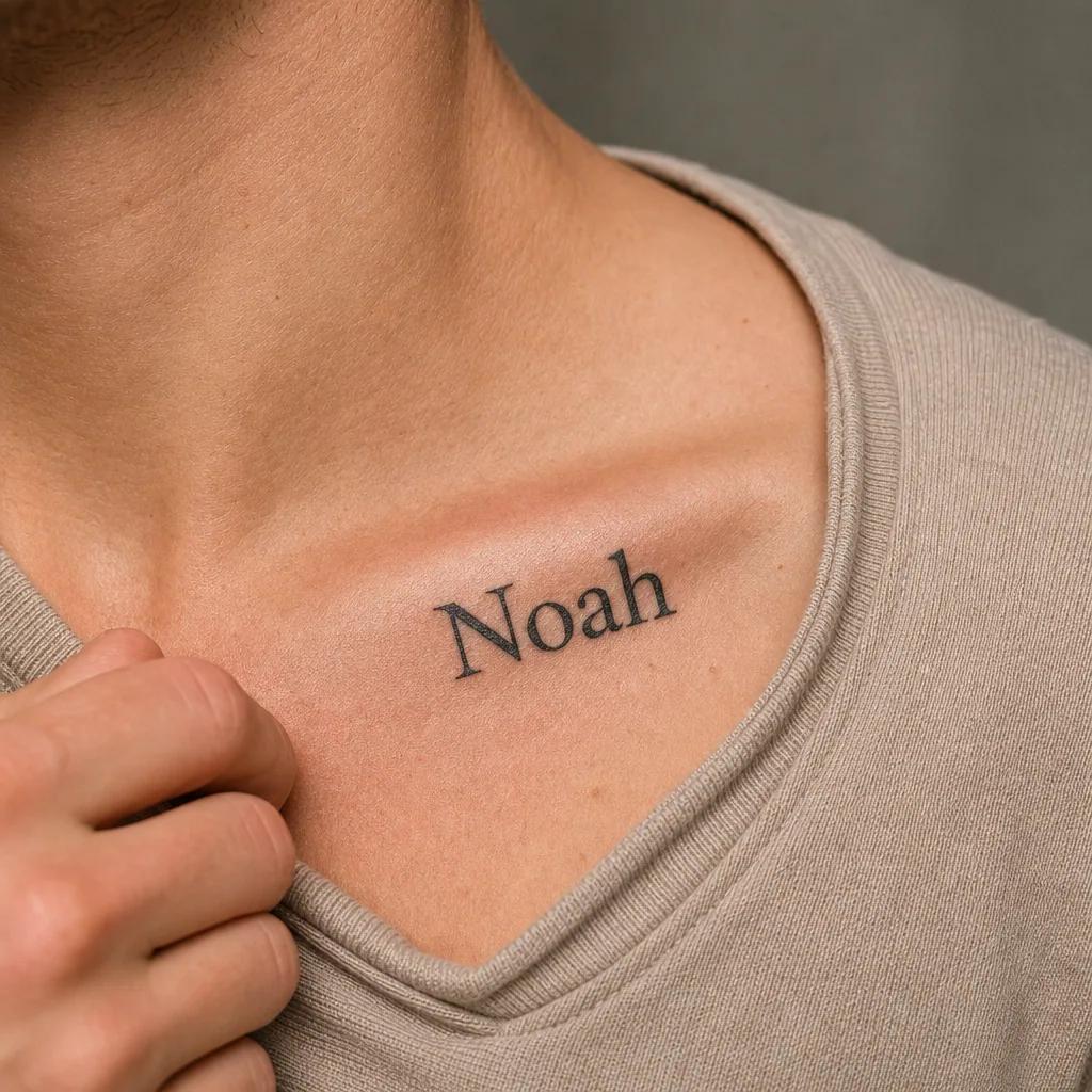 name-tattoo gothic blackwork name