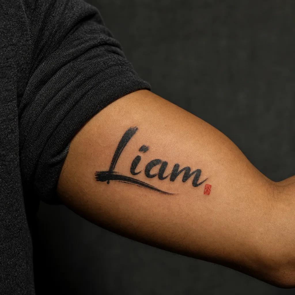 name-tattoo 3d realism name