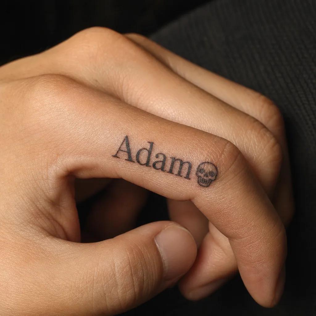name-tattoo neo-traditional name
