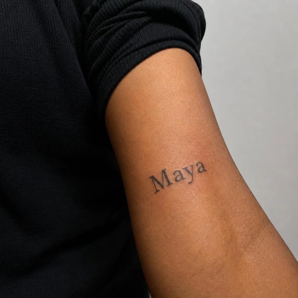 name-tattoo dotwork name