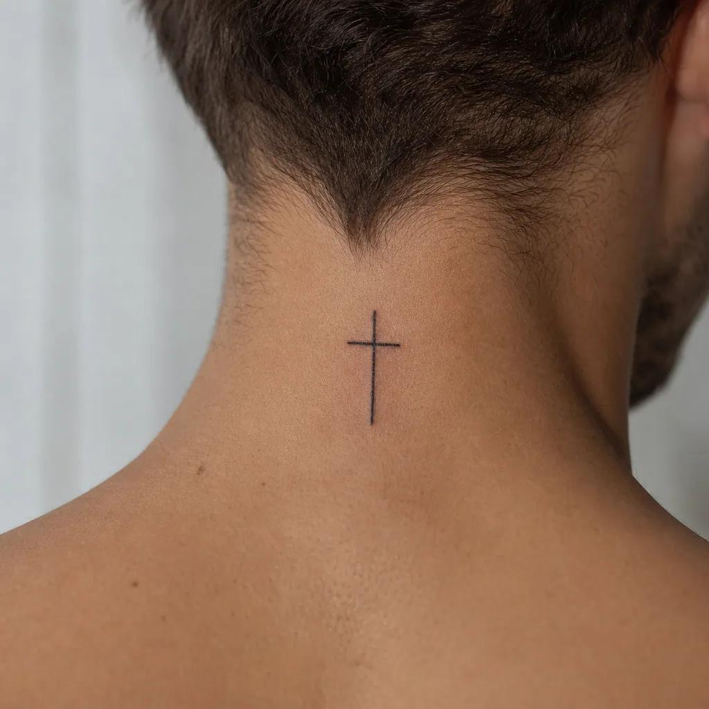 nape tattoo idea