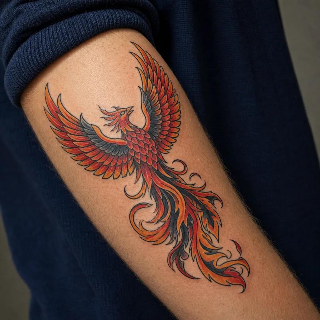 Idée tatouage phenix