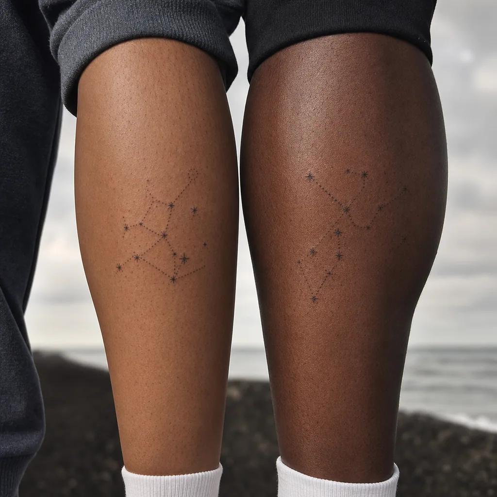 siblings-tattoo castor and pollux