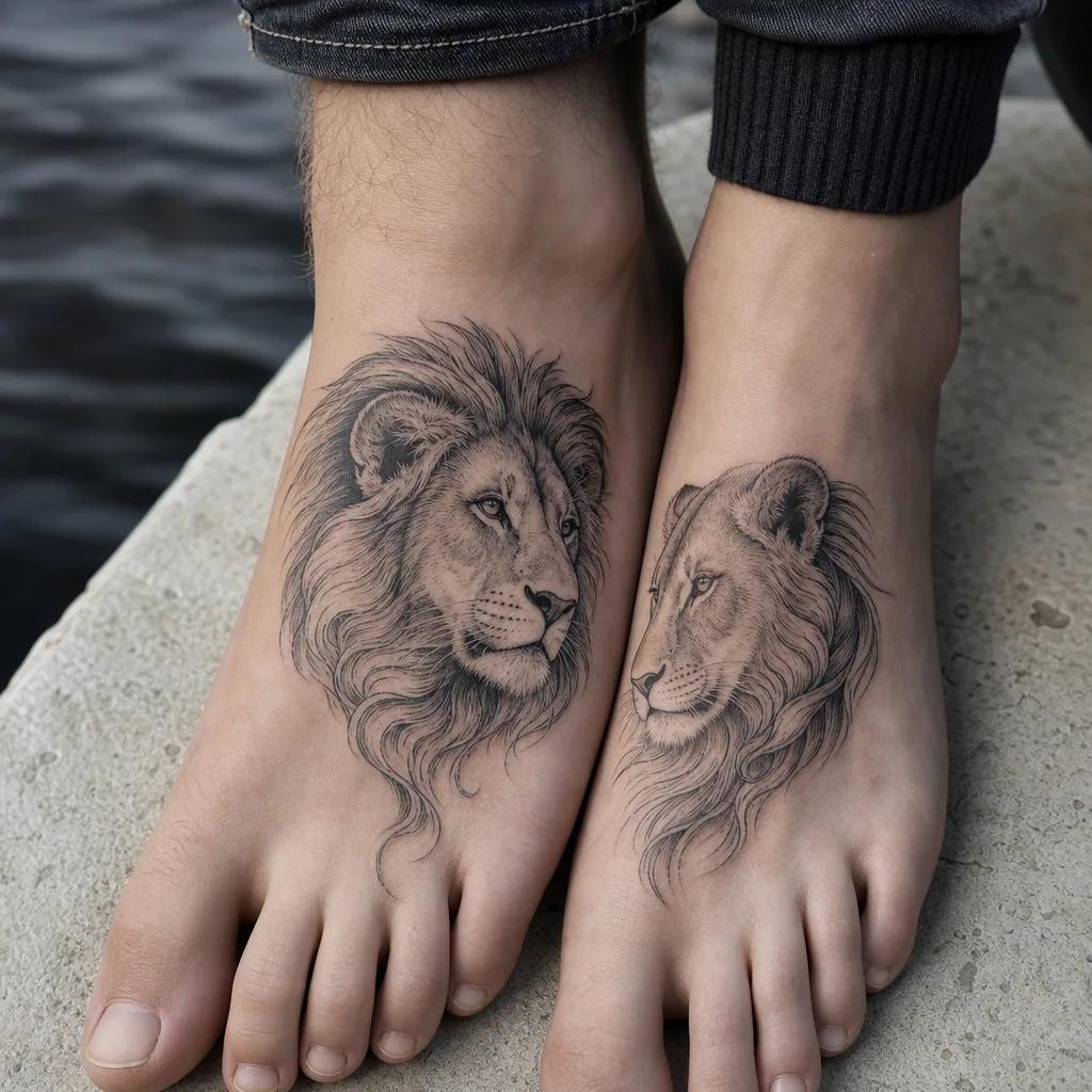 siblings-tattoo modern tribal