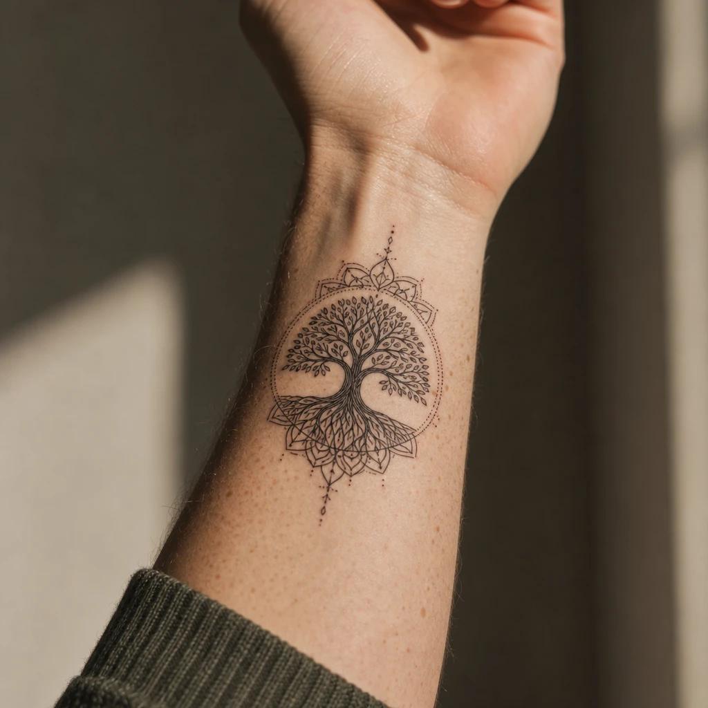 tree of life-tattoo tree of life mandala