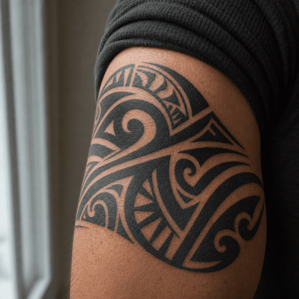 tribal-tattoo classic polynesian