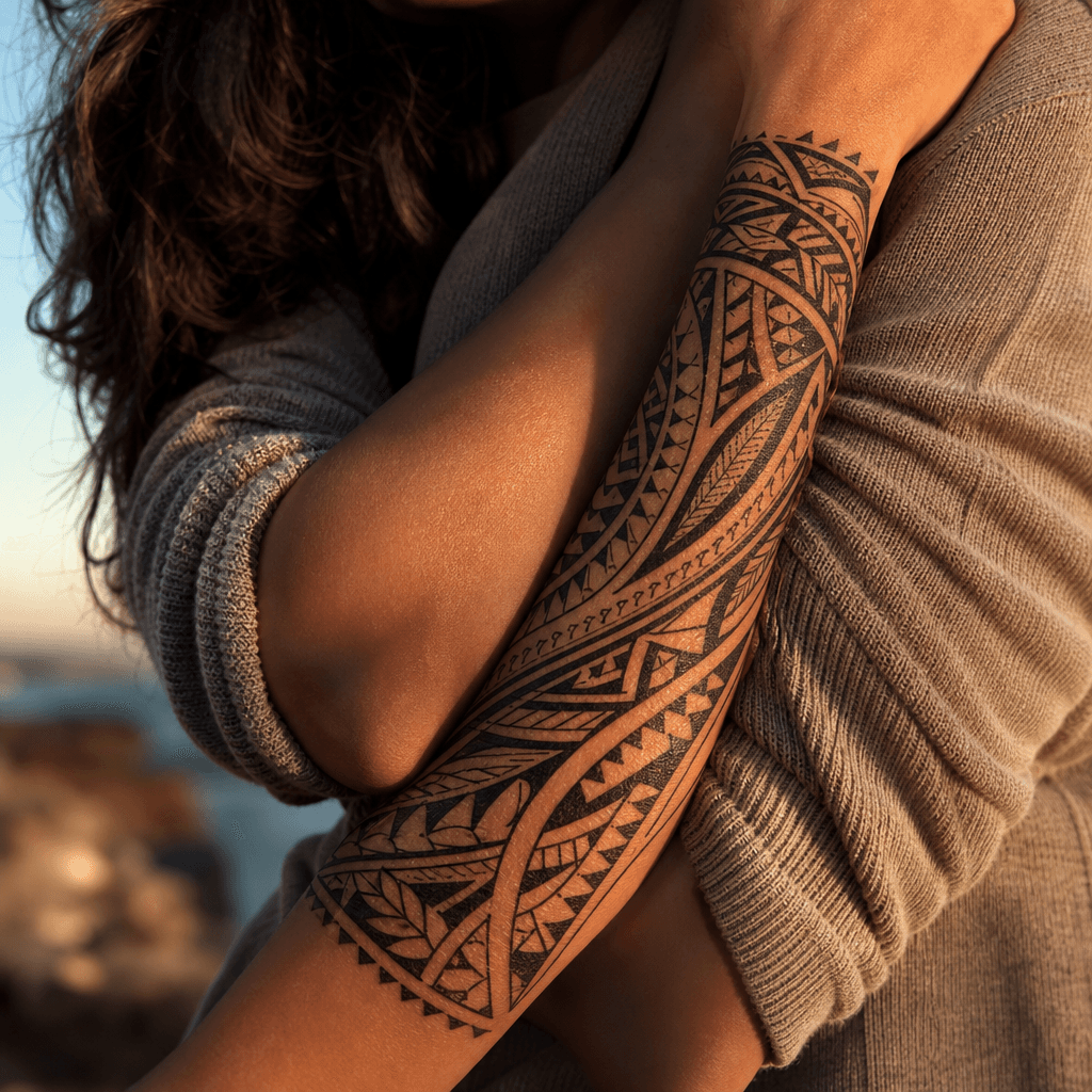 tribal-tattoo classic polynesian