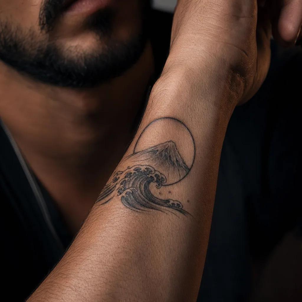 wrist-tattoo japanese ideogram