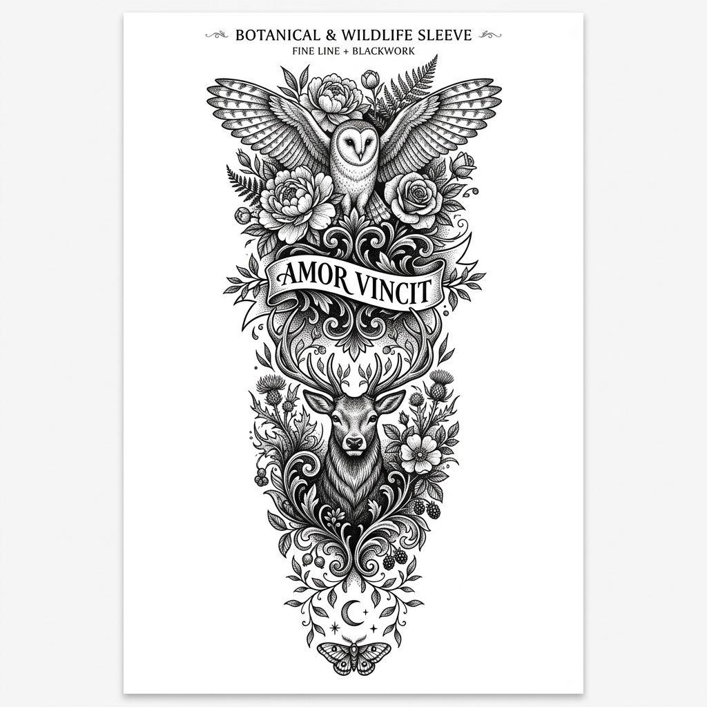 idée tatouage avant-bras pièces premium illustratives