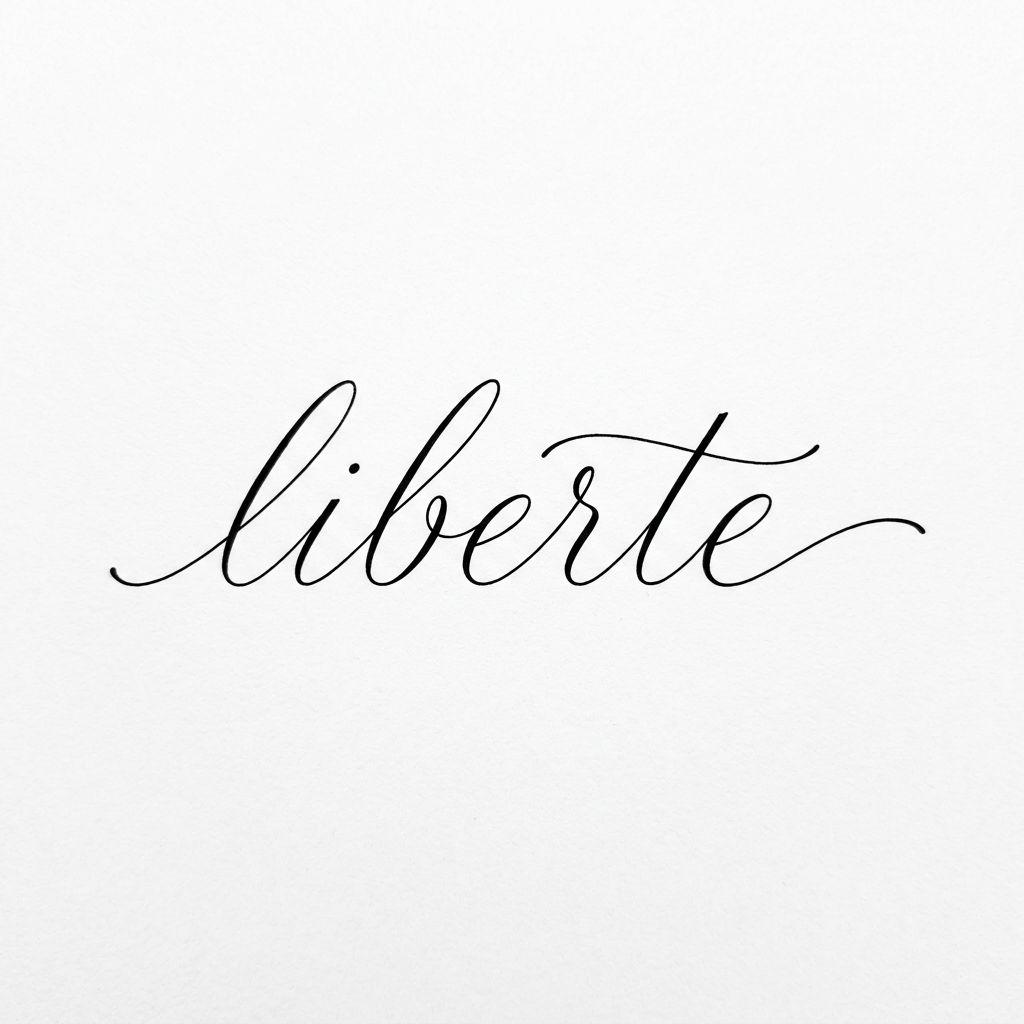 idée tatouage discret homme petit lettrage avant-bras