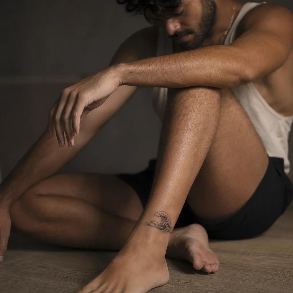 idée tatouage discret homme petit kanji japonais