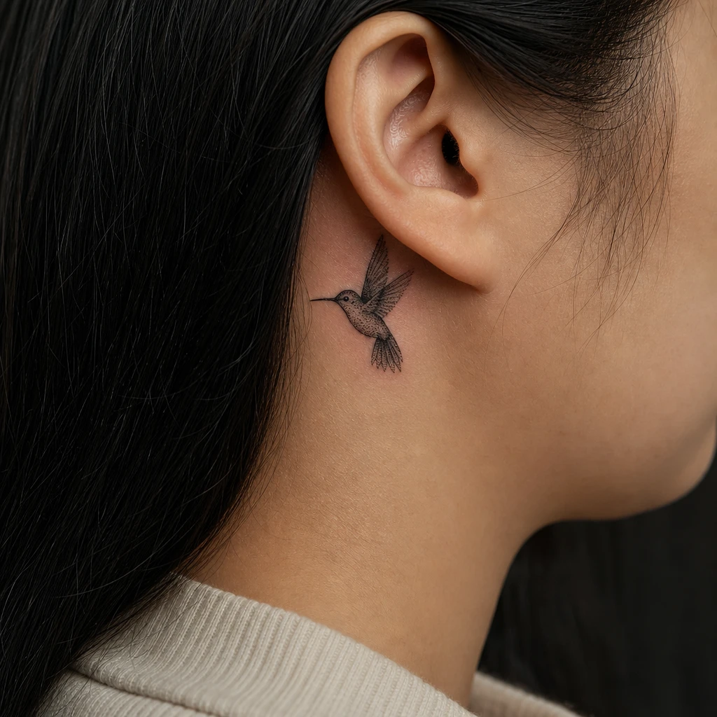 Colibri dotwork