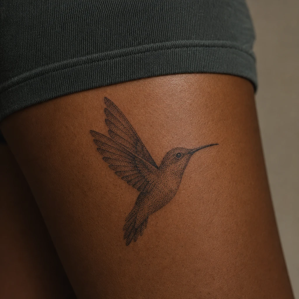 Colibri dotwork