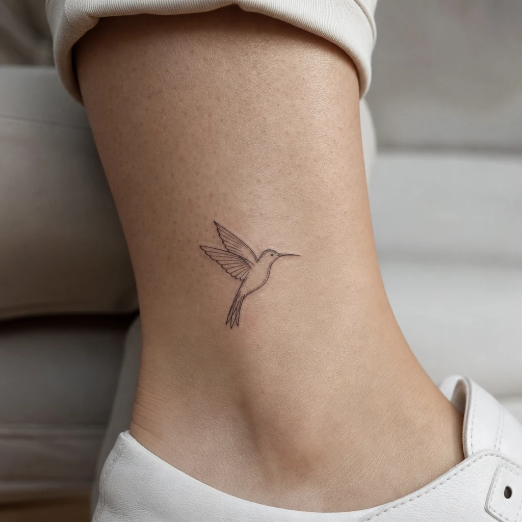 Colibri minimaliste trait