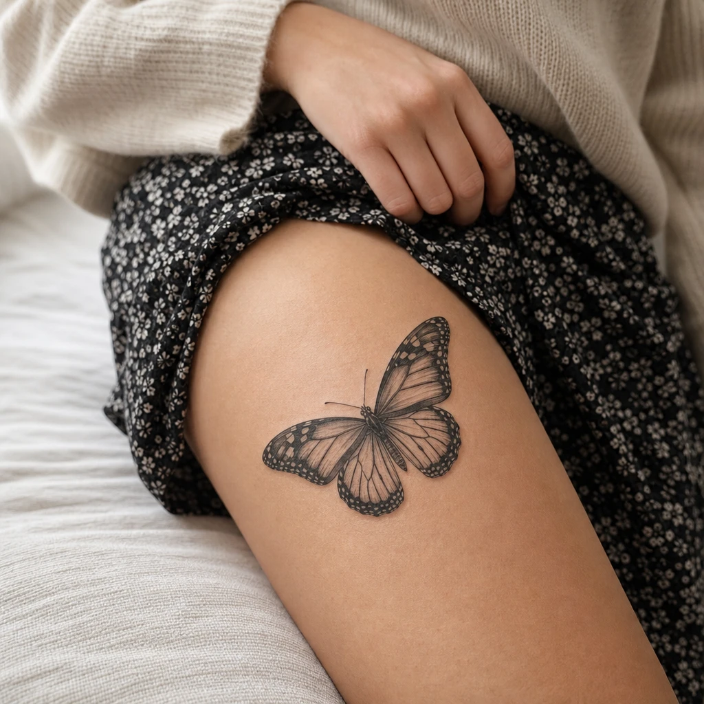 Papillon realiste