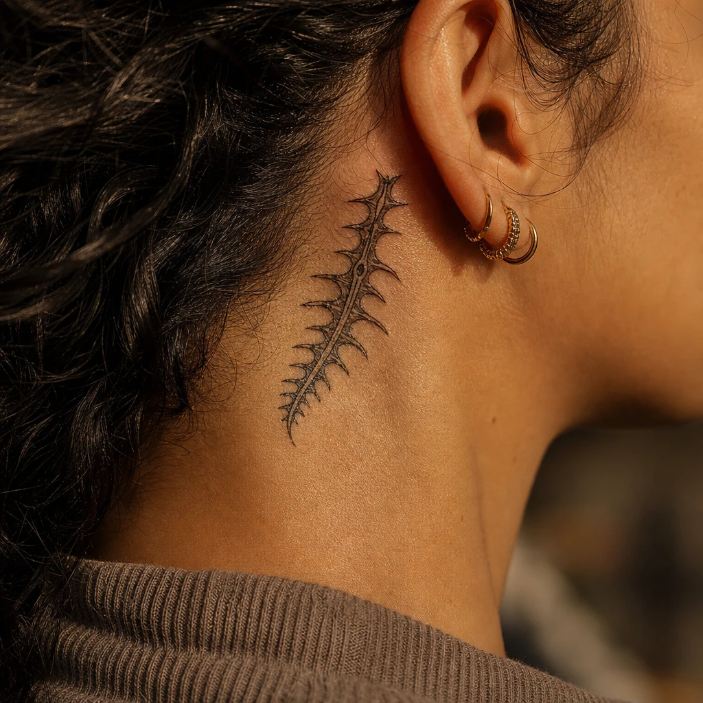 Serpent fin vertebral