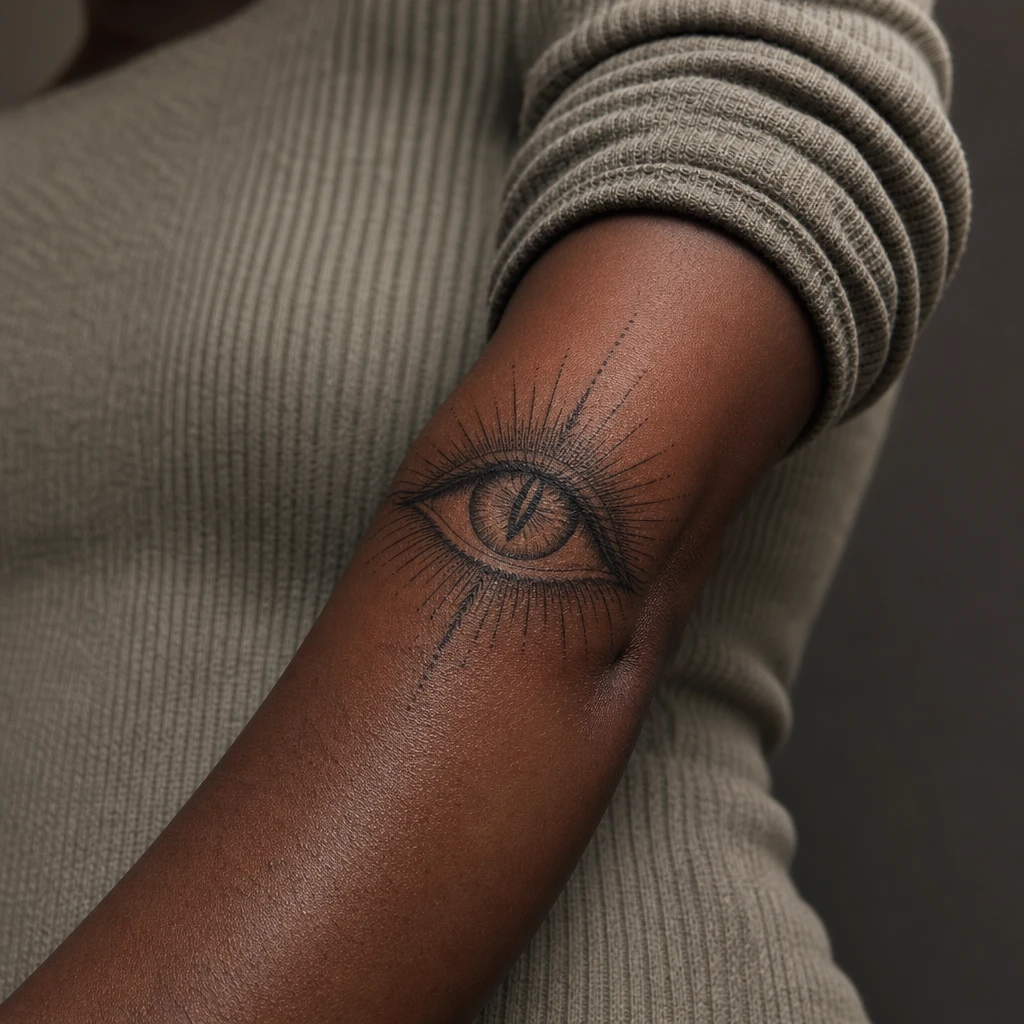 Oeil de chat percant