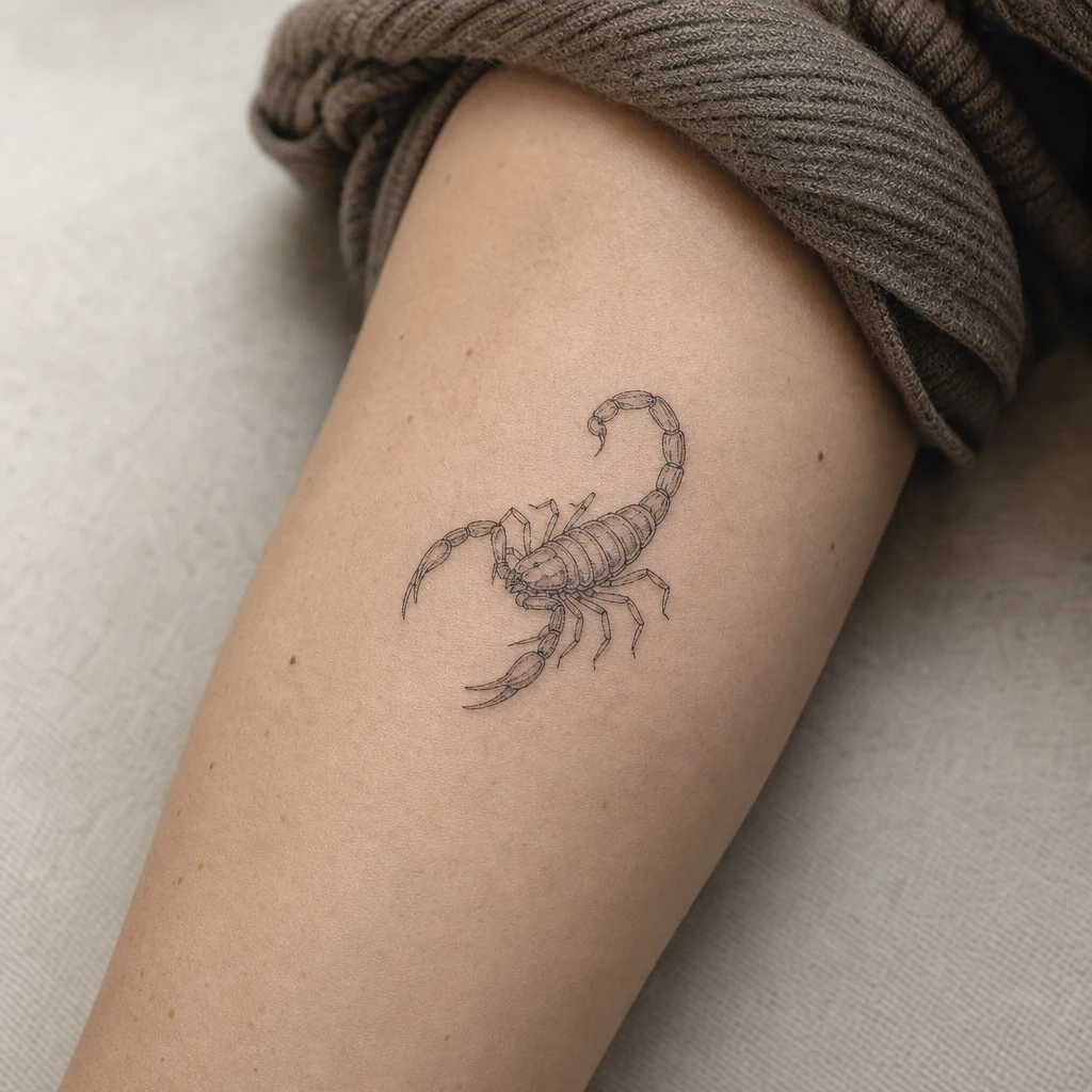 Scorpion fine line