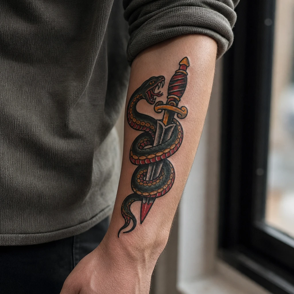Serpent old school dague