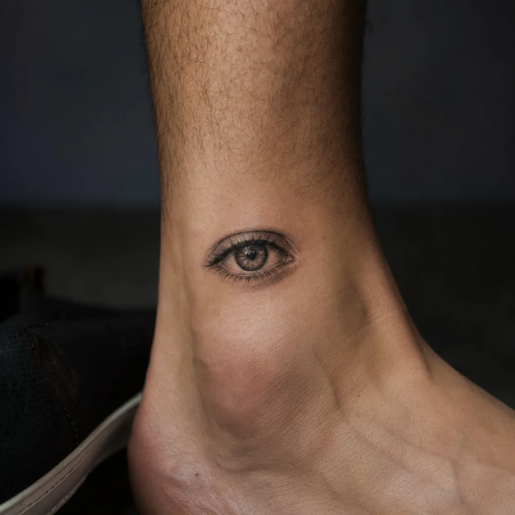 Oeil simple realiste
