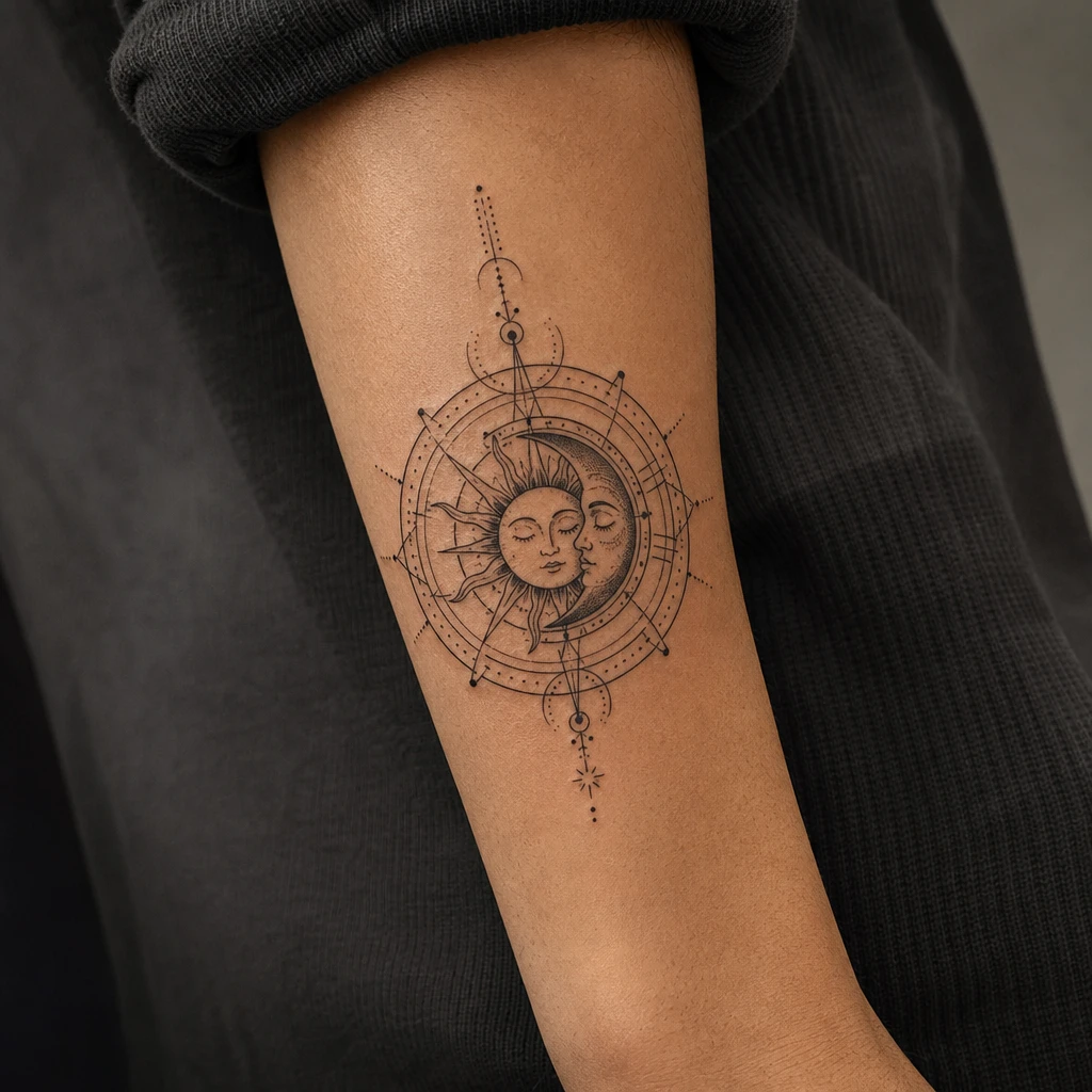 Mandala solaire lunaire