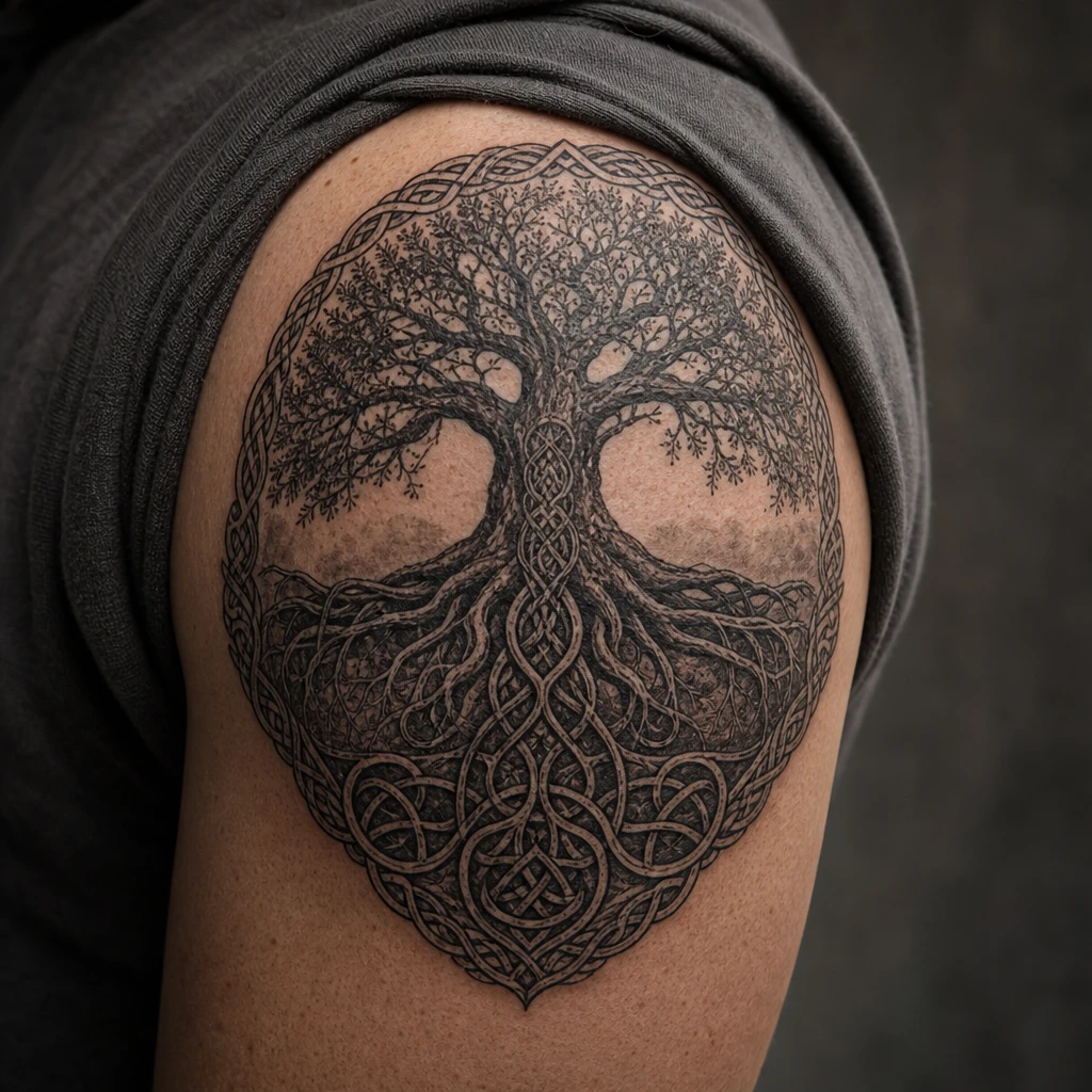 Arbre monde Yggdrasil