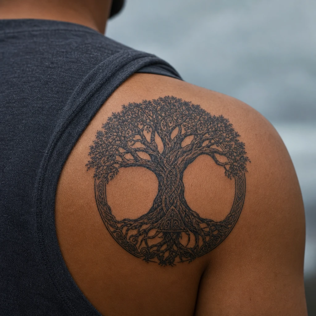 Arbre monde Yggdrasil