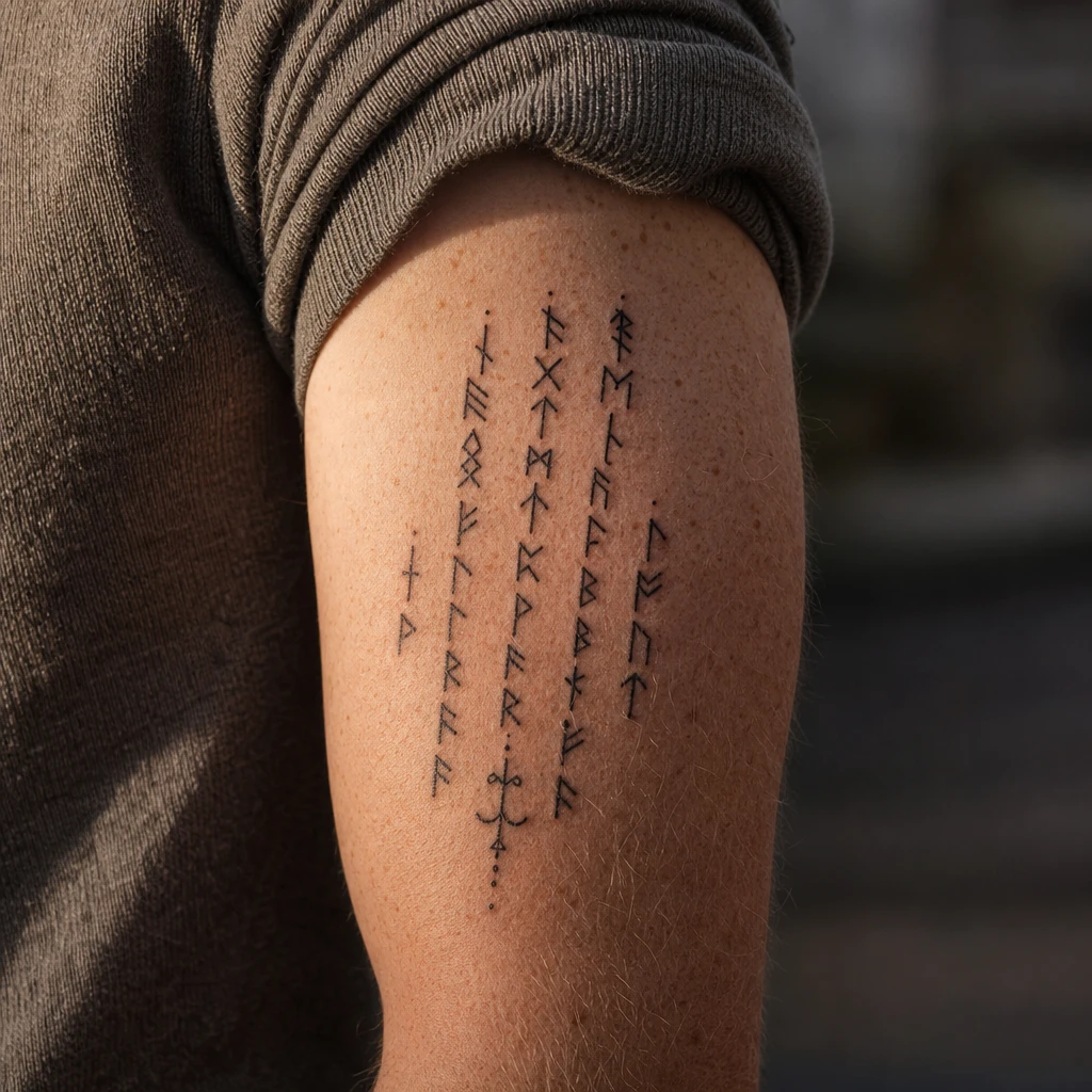 Runes ecriture ancienne